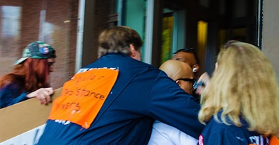 DNC Headquarters Ambushed by Protesters Claiming Party "Sold Out"