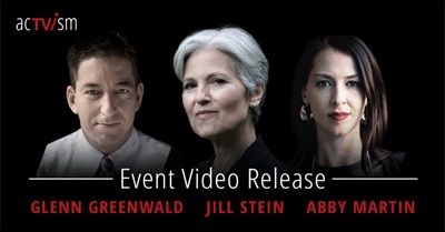 Glenn Greenwald, Jill Stein & Abby Martin Event - Global Issues in Context 2.0 in Munich