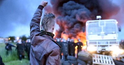 Protests Intensify, Spread Across France as Workers Refuse Submission
