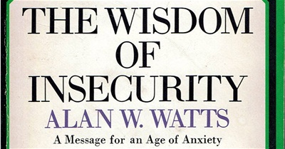 The Wisdom of Insecurity