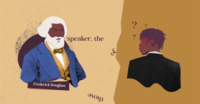 Frederick Douglass: “To Suppress Free Speech Is a Double Wrong."