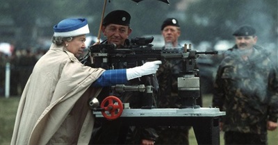 God save the Queen as She and Her Family Lubricate Britain's Wars