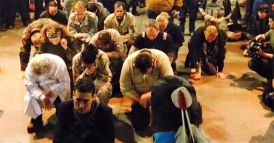 Veterans at Standing Rock Ask Forgiveness for War Crimes Against Tribal Nations