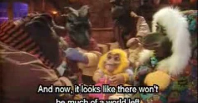 The Dinosaurs series ending is a depressing analogy as to what could happen to us as well if we don’t change our ways