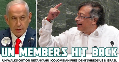 UN Walks Out On Netanyahu, And Colombian President Shreds US & Israel In Powerful Speech