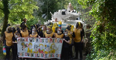 Vivienne Westwood and The Nanas Declare War On Fracking