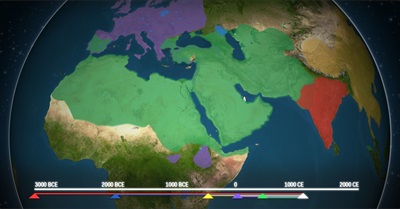 This Animated Map Shows How Religion Spread across the world