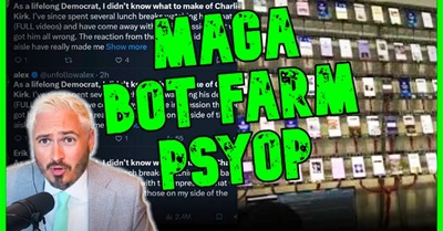 MAGA Bot Farm Charlie Kirk PSYOP Is DEEPLY DISTURBING | The Kyle Kulinski Show