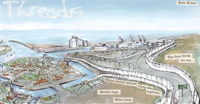 Threads - A Beautiful Cartoon Weaving Together The Stories of Migrants in Calais and Their Allies