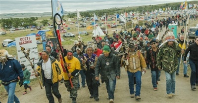EMERGENCY at Standing Rock! Water Protectors Being Fired On! (11/20/2016)