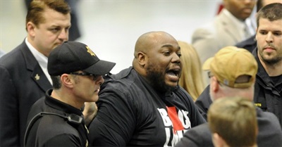 Trump Kicks Out Black Lives Matter Activist