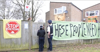 Residents Resist Social Cleansing - Take Over London's Sweets Way Estate