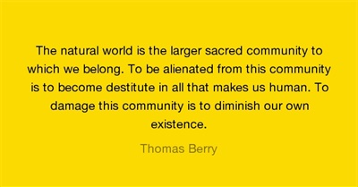 Thomas Berry: The New Story