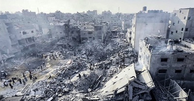 Israel Hit Gaza Strip With the Equivalent of Two Nuclear Bombs