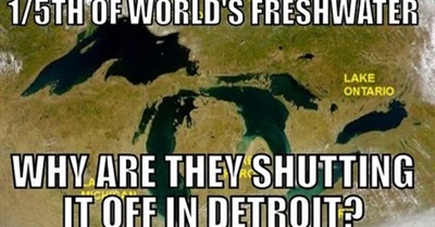 Detroit Water Crisis - a Prelude to the Privatization of Water