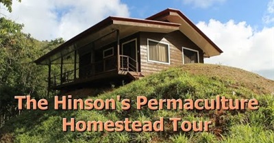 The Hinson's Permaculture Homestead Tour~ Costa Rica
