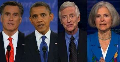 Expanding the Debate Exclusive: Third Party Candidates Join the Debate As Obama-Romney Spar