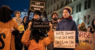 Gitmo 2.0 Called 'Disaster': Draft Executive Order Reveals Trump Plan to Expand Offshore Prison