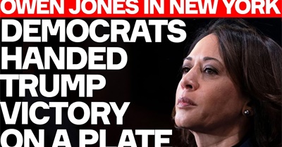Democrats To Blame For Trump’s Triumph: Owen Jones In New York - w/. Jeremy Cohan