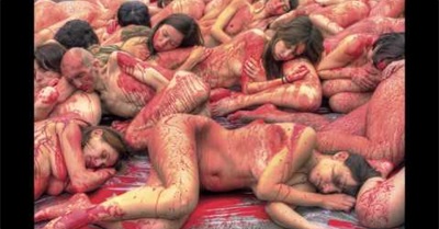 Activists Strip Down to Their Birthday Suits to Protest Fur