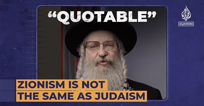 Zionism Is Not the Same as Judaism | Rabbi Yisroel Dovid Weiss