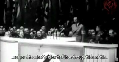 Wollt Ihr Den Totalen Krieg? TOTAL WAR Speech by Joseph Goebbels