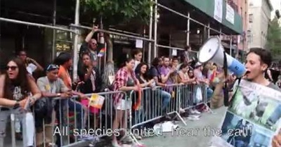 NYC Pride March 2015 - Let's Celebrate Love and Let All Animals Live