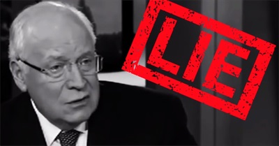 Dick Cheney Belongs in Prison, NOT on TV