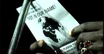 Saul Williams Reading "The Pledge of Resistance" Live