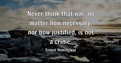 War Is Always Justified