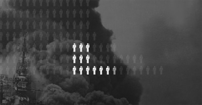 Astonishing Graphic Representation of WWII in Context with Past and Present Conflicts