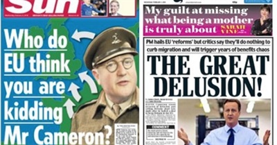 Press Urges Britain to 'Keep Calm and Blame Europe'