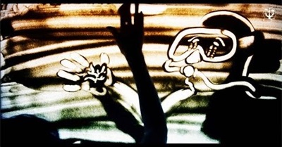 Sand Art for the ocean