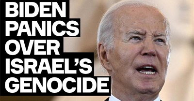 Biden PANICS Over Israel's Genocide