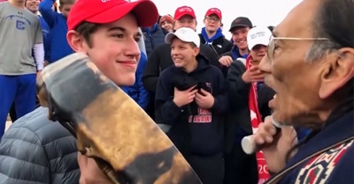 Chase Iron Eyes: Trump’s Mocking of Native Americans Gives License to Others to Denigrate My People