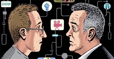 Jon Ronson in Conversation with Adam Curtis