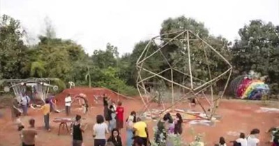 Time-lapse of Eco Art Installation by Eco Art Installations (March 2014)