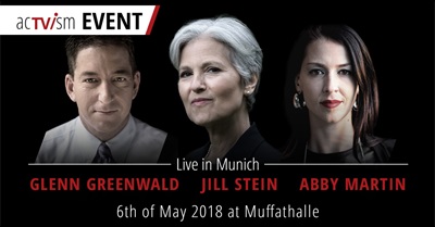 EVENT TRAILER: Glenn Greenwald, Jill Stein & Abby Martin - Freedom & Democracy