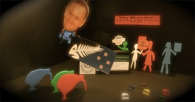 The Matador: John Key & His Flag of Tricks