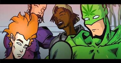 How Pot Smoking Aliens Created a Hemp Cannabis Marijuana Hero to Save the World.