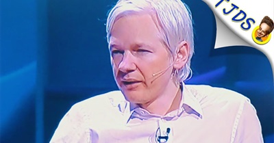 Julian Assange Gets Standing Ovation At TED Talk