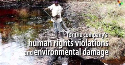 Anti-Chevron Protesters Demand Justice