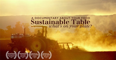 Sustainable Table: What's on Your Plate?