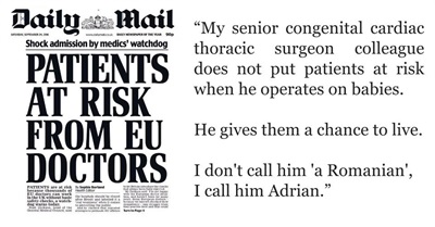 Doctors Response to Daily Mail Bigotry is Beautiful