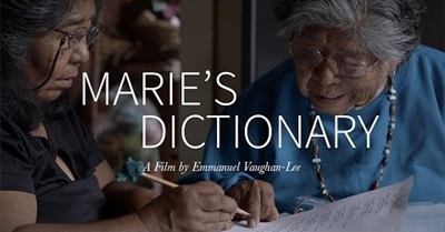 Marie's Dictionary - Great Grandmother's Efforts to Keep Her Native Language Alive